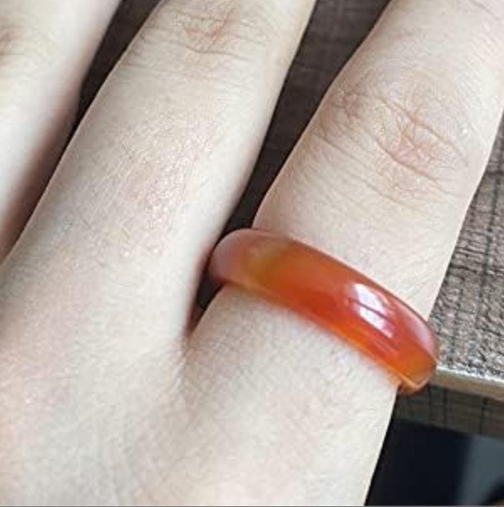 Carnelian stone Band/Pendant - Picture 2 of 4